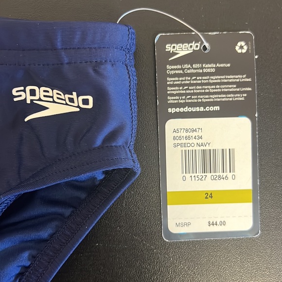 New with tags Blue Boys Speedo - Picture 2 of 5